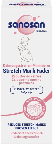 Сироватка від розтяжок і для підтягування шкіри Sanosan Mama, 75 мл - Pampik - 2