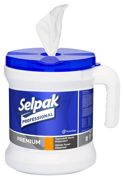 Тримач переносний для паперових рушників Selpak Professional, з центральною витяжкою - Pampik