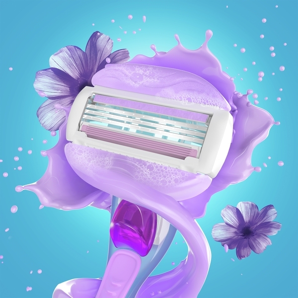 Сменные кассеты для бритья Venus ComfortGlide Breeze, 4 шт. - Pampik - 5