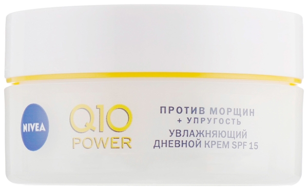 Крем для чувствительной кожи лица Nivea Дневной против морщин Q10 Power, 50 мл - Pampik