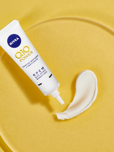 Крем Nivea для контурів очей проти зморшок Q10 plus, 15 мл - Pampik - 4