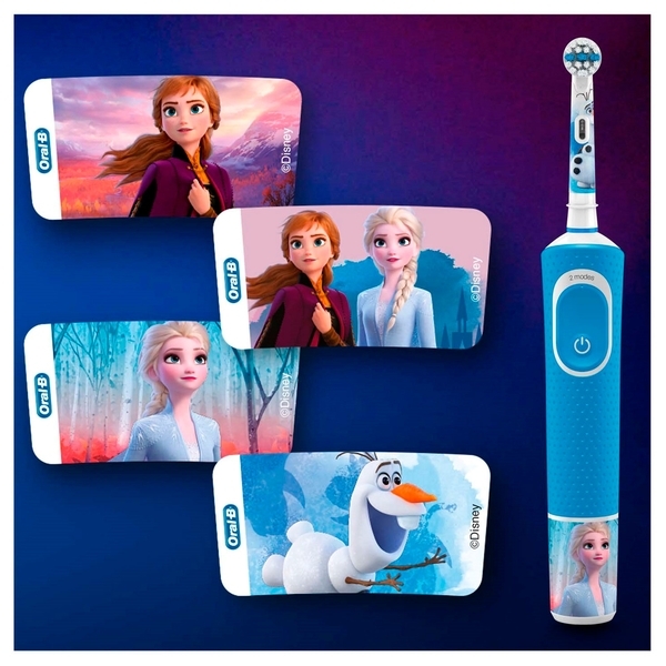 Електрична зубна щітка Oral-B Kids Крижане Серце - Pampik - 4