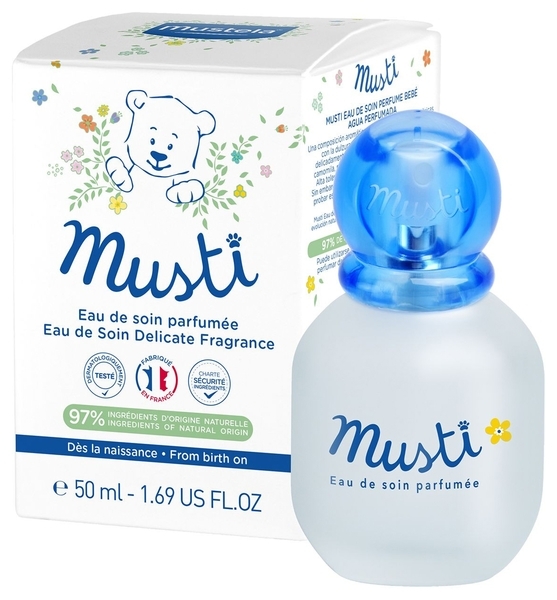 Туалетна вода Mustela Musti Eau Soin Delicate Fragrance, 50 мл - Pampik - 2