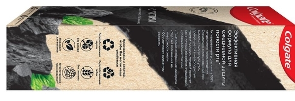 Зубна паста з натуральними інгредієнтами Colgate Naturals Ефективне відбілювання з Вугіллям, 75 мл - Pampik - 15