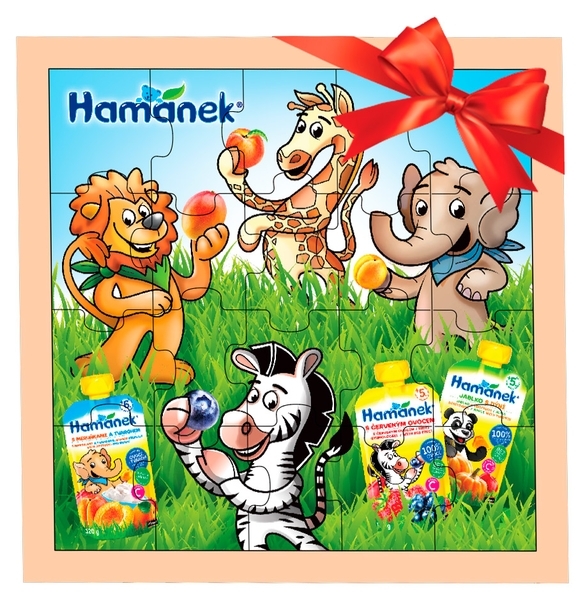 Подарок. Пазл Hamanek - Pampik