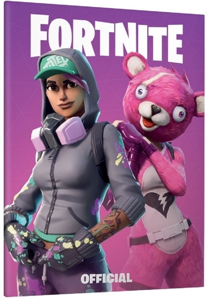 Записная книжка Артбукс ТМ Epic Games, серия Fortnite, Мисс Бэнкси, линия, 80 листов (А00004) - Pampik