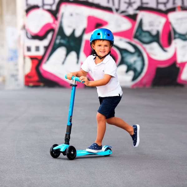 Шолом захисний Micro, р.52-56 см, M, темно-синій металік (AC2083BX) - Pampik - 7