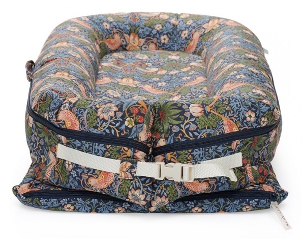 Матрац-кокон DockATot Deluxe + Strawberry Thief, 0-8 міс., різнобарв'я (EU10362) - Pampik - 3