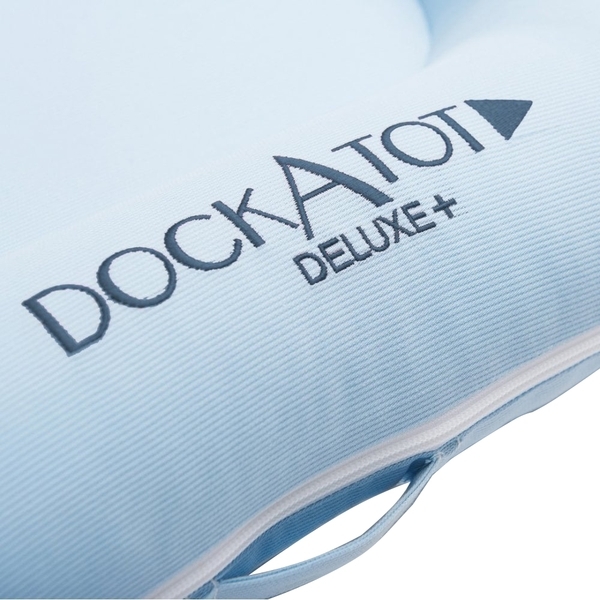 Змінний чохол для матраца-кокона DockATot Deluxe + Celestial Blue, блакитний (20 305) - Pampik - 3