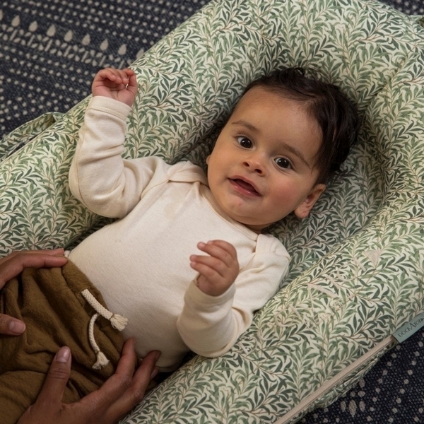 Матрац-кокон DockATot Deluxe + Willow Boughs, 0-8 міс., зелений (EU10380) - Pampik - 5