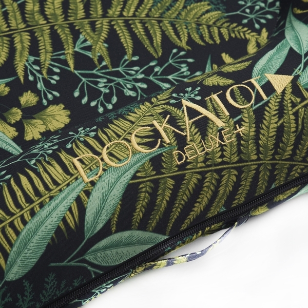 Змінний чохол для матраца-кокона DockATot Deluxe + Night Falls, зелений (20 328) - Pampik - 4