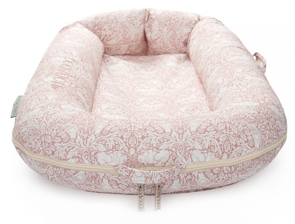 Матрац-кокон DockATot Deluxe + Breer Rabbit, 0-8 міс., рожевий (EU10361) - Pampik - 2