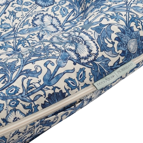 Матрац-кокон DockATot Deluxe + Pink & Rose, 0-8 міс., синій (EU10367) - Pampik - 4