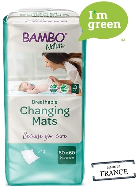 Одноразові пелюшки Bambo Nature, 60х60 см, 10 шт. - Pampik - 2
