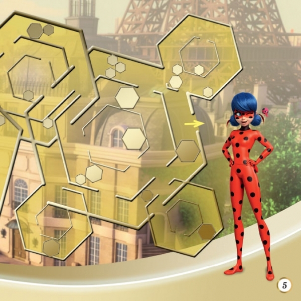 Леді Баґ. Лабіринти з наліпками. Таємниця Марінет - Pampik - 3