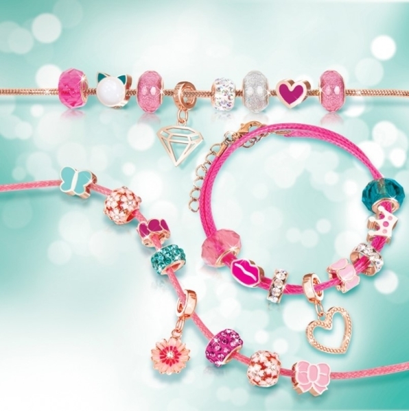 Набор для создания браслетов Make it Real Розовое сияние (MR1722) - Pampik - 3