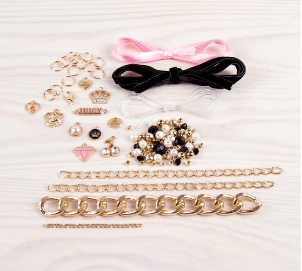Мини-набор для создания шарм-браслетов Make it Real Juicy Couture Королевский шарм (MR4431) - Pampik - 4