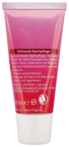 Розгладжувальний нічний крем Weleda Трояндовий, 30 мл - Pampik - 2
