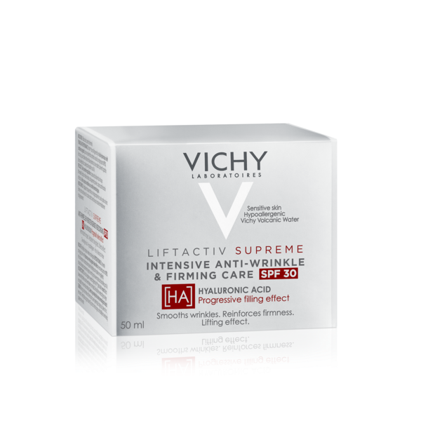 Засіб тривалої дії Vichy Liftactiv Supreme Day Cream SPF30 For All Skin Types корекція зморшок і пружність шкіри антивікової крем, 50 мл - Pampik - 13