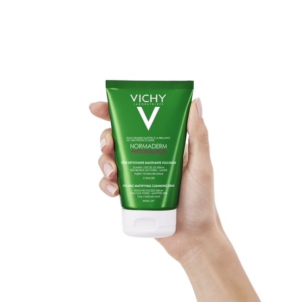 Матуючий крем-гель Vichy Normaderm Phytosolution Mattifying Cleansing Cream для очищення і зменшення жирного блиску шкіри обличчя, 125 мл - Pampik - 7