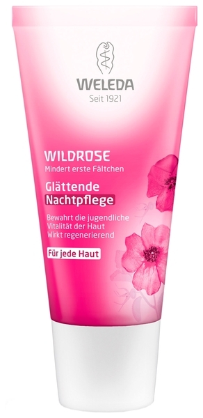 Розгладжувальний нічний крем Weleda Трояндовий, 30 мл - Pampik