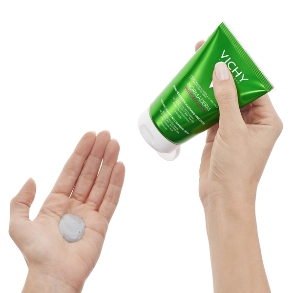 Матуючий крем-гель Vichy Normaderm Phytosolution Mattifying Cleansing Cream для очищення і зменшення жирного блиску шкіри обличчя, 125 мл - Pampik - 8