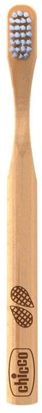 Бамбуковая зубная щетка Chicco, красный (10623.00.20) - Pampik