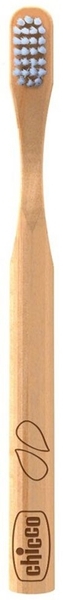 Бамбуковая зубная щетка Chicco, голубой (10623.00.40) - Pampik