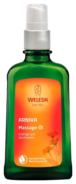 Масло масажне Weleda Арніка, з дозатором, 100 мл - Pampik