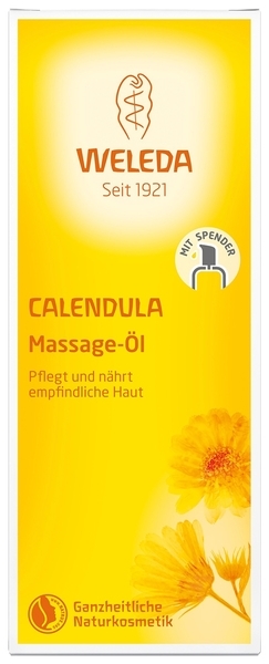 Масло масажне Weleda Календула, з дозатором, 100 мл - Pampik - 3