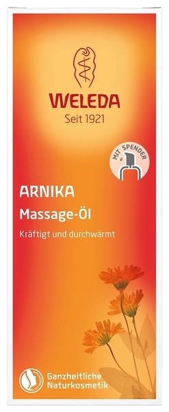 Масло масажне Weleda Арніка, з дозатором, 100 мл - Pampik - 3