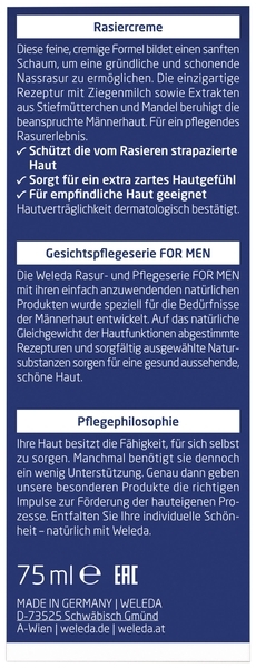 Крем для гоління Weleda, 75 мл - Pampik - 5