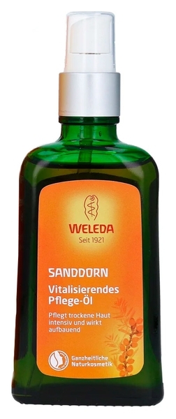 Облепиховое питательное масло Weleda, для тела, 100 мл - Pampik