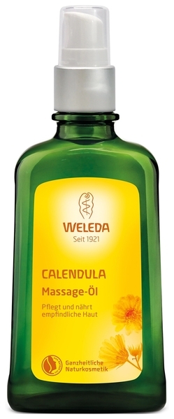 Масло масажне Weleda Календула, з дозатором, 100 мл - Pampik