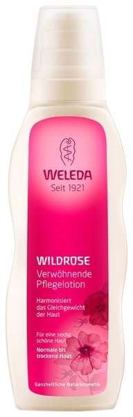 Рожеве гармонізуюче молочко для тіла Weleda, 200 мл - Pampik