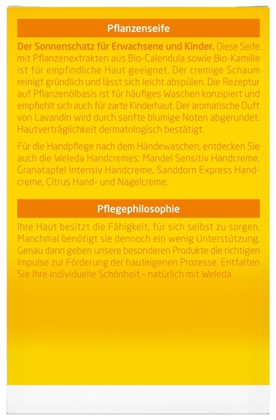 Детское мыло Weleda Calendula, 100 г - Pampik - 2