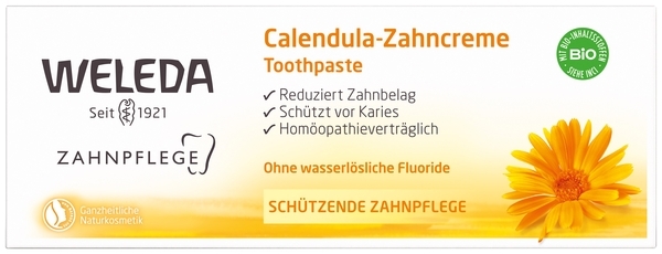 Зубная паста Weleda Календула, 75 мл - Pampik - 5