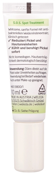 Средство быстрого действия от прыщей Weleda Naturally Clear S.O.S., 10 мл - Pampik - 2