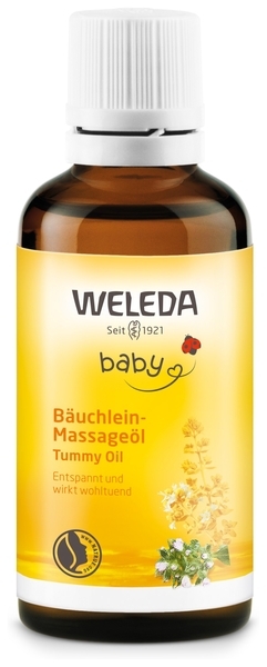Масло от вздутия животика у младенцев Weleda, 50 мл - Pampik