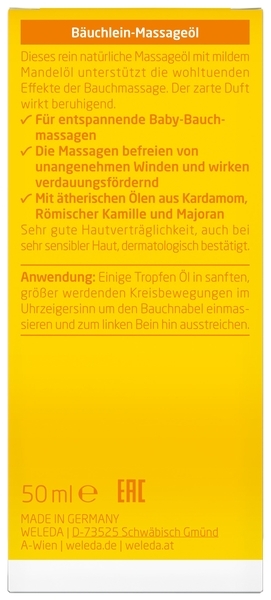 Масло от вздутия животика у младенцев Weleda, 50 мл - Pampik - 4