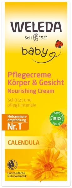 Детский питательный крем Weleda Calendula, 75 мл - Pampik - 3