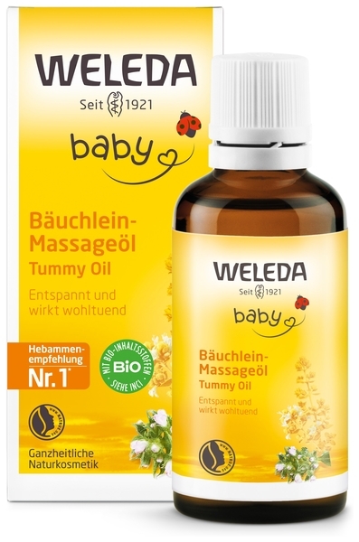 Масло от вздутия животика у младенцев Weleda, 50 мл - Pampik - 2