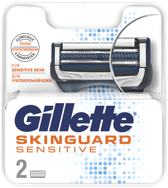 Змінні картриджі для гоління Gillette SkinGuard Sensetive, 2 шт. - Pampik