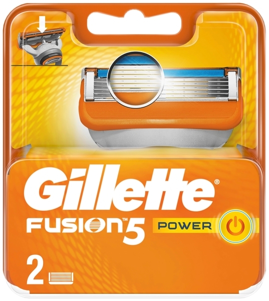 Змінні картриджі для гоління Gillette Fusion5 Power, 2 шт. - Pampik - 2