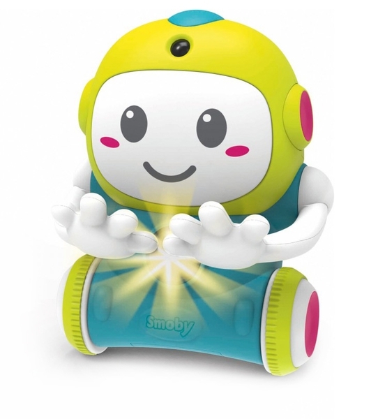 Інтерактивна іграшка Smoby Cotoons Смобі Смарт Робот 1-2-3 (190101WEB) - Pampik