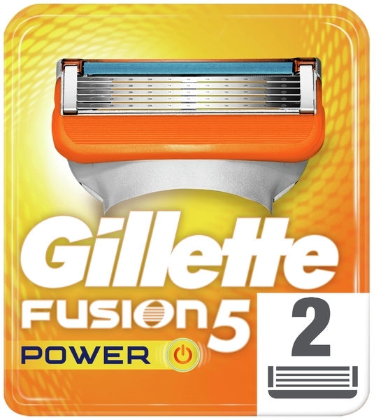 Змінні картриджі для гоління Gillette Fusion5 Power, 2 шт. - Pampik
