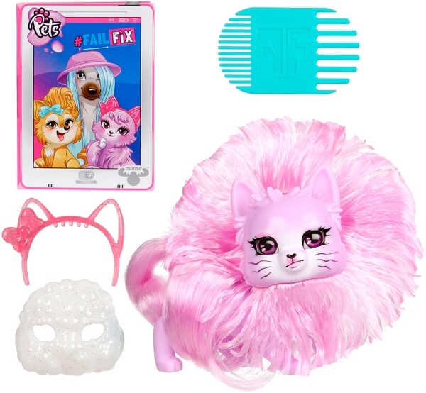 Ігровий набір з вихованцем Failfix Total Makeover Кьюті Кітті - Pampik - 6
