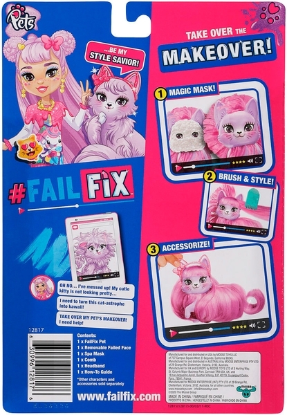 Ігровий набір з вихованцем Failfix Total Makeover Кьюті Кітті - Pampik - 10