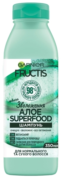 Шампунь Garnier Суперфуд Алое, 350 мл - Pampik