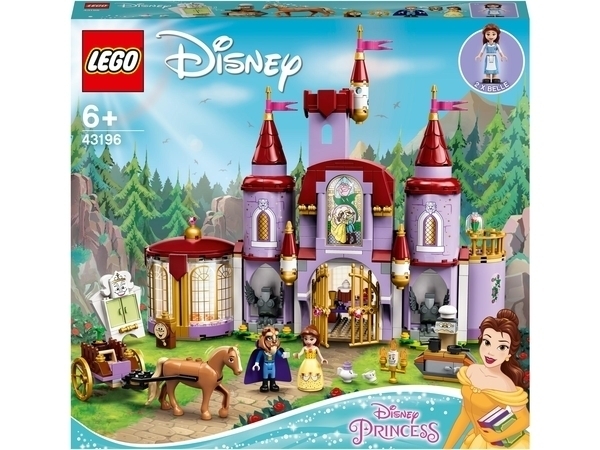 Конструктор LEGO Disney Princess Замок Белль і Чудовиська, 505 деталей (43196) - Pampik